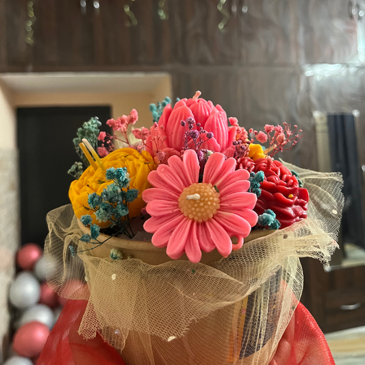 Mother’s Day Candle Bouquet – A Fragrant Expression of Love
